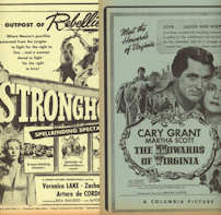 #CH406  - 1940s First Run Movie Posters Broadsi...