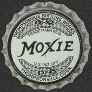 #BF109 - Cork Lined Moxie Soda Bottle Cap - Tho...