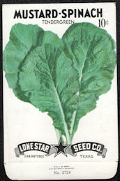 #CE063.2 - Tendergreen Mustard-Spinach Lone Sta...