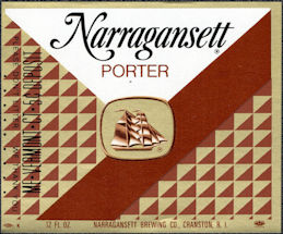 #ZLBE133 - Narragansett Porter Beer Bottle Labe...