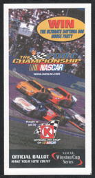#BGTransport197 - NASCAR Daytona 500 Winston Cup Ballot