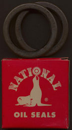 #BDTransport098 - Full National Oil Seals Box Containing Two 7994-S Seals for 1960 - 66 Ford Falcon and Mustangs
