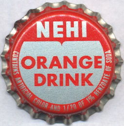 #BF174 - Group of 10 Nehi Orange Drink Cork Lin...