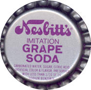 #BF053 - Group of 10 Nesbitt's Grape Soda Caps