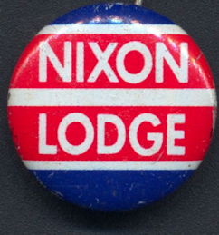 #PL327 - Group of 12 Nixon Lodge Pinbacks from the 1960 Presidential Campaign