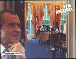 #PL332 - 1972 President Nixon Now More Than Ever Campaign Brochure
