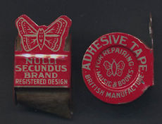 #CS344 - Full Nulli Secundis Brand Adhesive Tape Tin with Butterflies - As low as $1.50 each