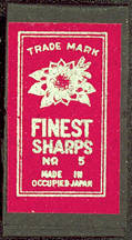 #CS522 - Pack of Occupied Japan Sharps Needles