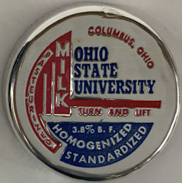 #DC231 - Very Rare Foil Milk Bottle Cap From the Ohio State University