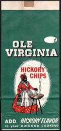 #NE038 - Ole Virginia Hickory Chips Bag - Black Interest