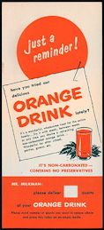 #DA085  - Orange Drink Bottle Hanger