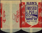 #PC031 - Klein's Frosted Pop Water Ice Bag - Western Theme