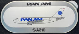 #BGTransport209 - Decal for the Pan Am A310 Airbus