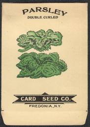 #CE196 - Very Early Double Curled Parsley Seed Packet - Card Seed Co.