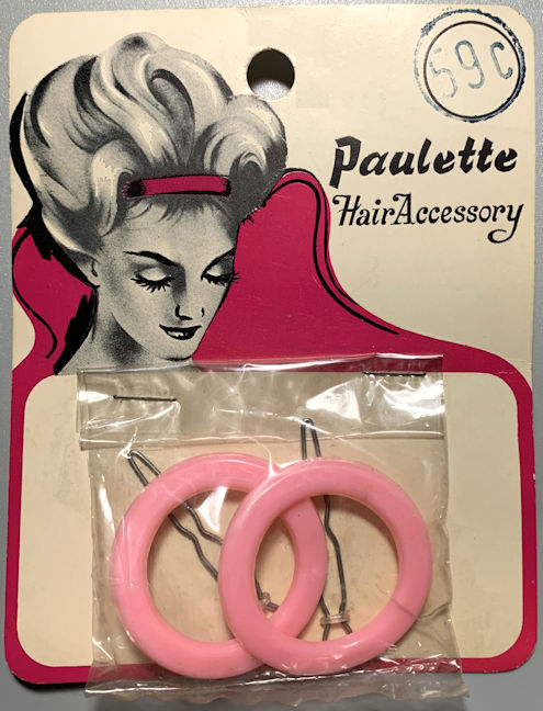 #CS554 - Carded Paulette Hair Accessory