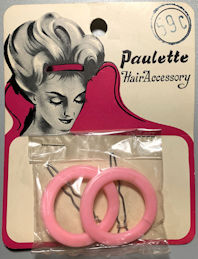 #CS554 - Carded Paulette Hair Accessory