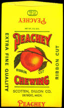 #TOP024 - Scarce and Super Colorful Peachey Chewing Tobacco Bag