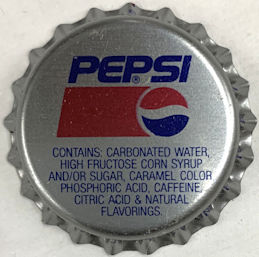 #BF287 - Group of 20 Plastic Lined Pepsi Cola Bottle Caps