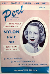 #CS528 - Perl Nylon Hair Net - Neat Graphic
