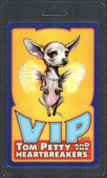 ##MUSICBP0770  - Rare Tom Petty and the Heartbreakers Laminated VIP OTTO Backstage VIP Pass from the 1995 Dogs with Wings Tour