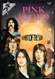 ##MUSICBQ0281 - November 1990 Pink Floyd #2 Heart of the Sun Rock Fantasy Comic - 1st Printing