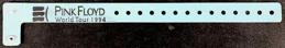 ##MUSICBQ0289 - Rare Pink Floyd Wrist Band from the Division Bell World Tour