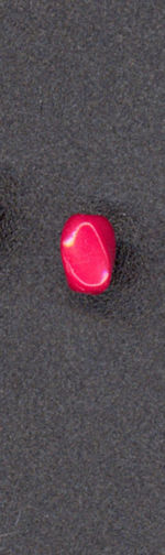 #BEADS0650 - Oxblood West German Pinch Bead - As low as 10¢ each