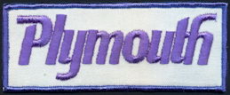 #BDTransport127 - 1970s Plymouth Muscle Car Cloth Patch