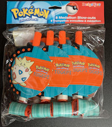 #CH501 - 8 Pokemon Blow-outs in Original Package