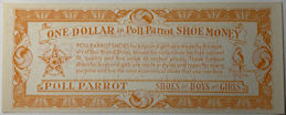 #CH083 - Group of 12 Pieces of Poll Parrot Shoe Money