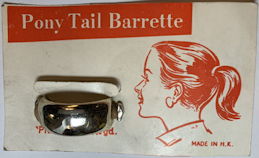 #CS410 - Carded Pony Tail Barrette