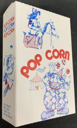 #PC131 - Popcorn Box with Graphics from Famous Cartoonist Gary Patterson