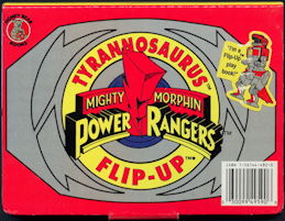 #CH410 - Licensed Mighty Morphin Power Rangers Flip-Up Book
