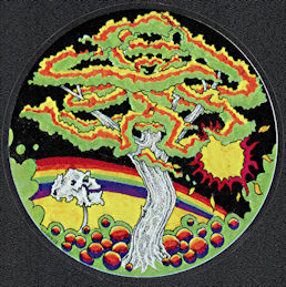 ##MUSICGD2019 - Grateful Dead Car Window Tour Sticker/Decal - Psychedelic Rainbow Tree