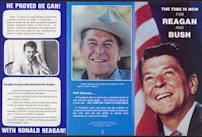 #PL299 - 1980 The Time is Now Reagan Bush Presidential Campaign Brochure