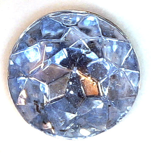 #BEADS0453 - Sapphire Blue Glass 14mm Rhinestone - As low as 20¢ each