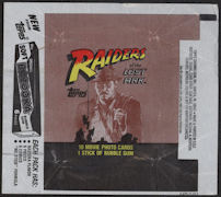 #TZCards231 - Raiders of the Lost Ark Pack Wrapper