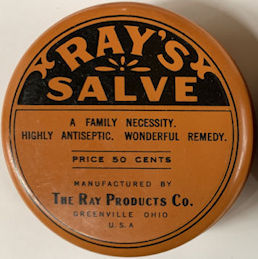 #CS476 - Rare Ray's Salve Remedy Tin - Gree...