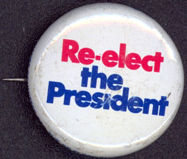 #PL280 - Re-Elect the President Pin - Nixon around the Rim