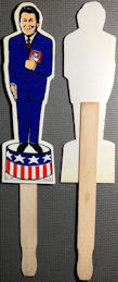 #PL402.5 - Large Ronald Reagan Rally Paddle from the 1984 Election