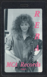 ##MUSICBP2224 - Reba McEntire 1991 Backstage Pass OTTO For My Broken Heart Tour