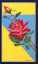 #ZLB046 - Roses on a Branch Broom Label