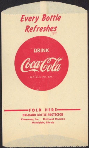 #CC282 - Coca Cola Dry Server with Coca-Cola Button Logo