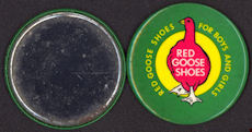 #CH339 - Red Goose Shoe Advertising Pocket Mirror Premium