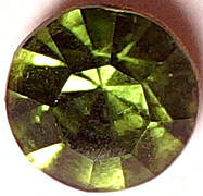 #BEADS0515 - 8mm Olivin Czech Glass Rhinestone - As low as 10¢ each