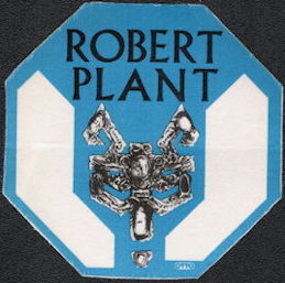 ##MUSICBP0517 - Robert Plant (of Led Zeppelin) Cloth OTTO Working Personnel Backstage Pass from the Now and Zen Tour