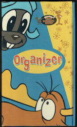 #CH644 - Licensed Rocky and Bullwinkle Organizer
