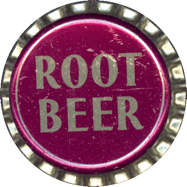 #BF056 - Group of 10 Very Old Cork Lined Root Beer Soda Caps