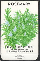 #CE205 - Rosemary Seed Packet - Farmer's Supply House