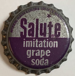 #BF199 - Rare Salute Imitation Grape Cork Lined Soda Bottle Cap